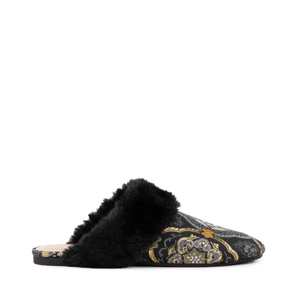 NEW SEYCHELLES In Your Dreams Cozy Slip On Flats black multi for women 362tn - Picture 6 of 6